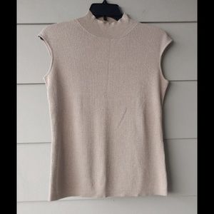 Sleeveless Shimmer Tank